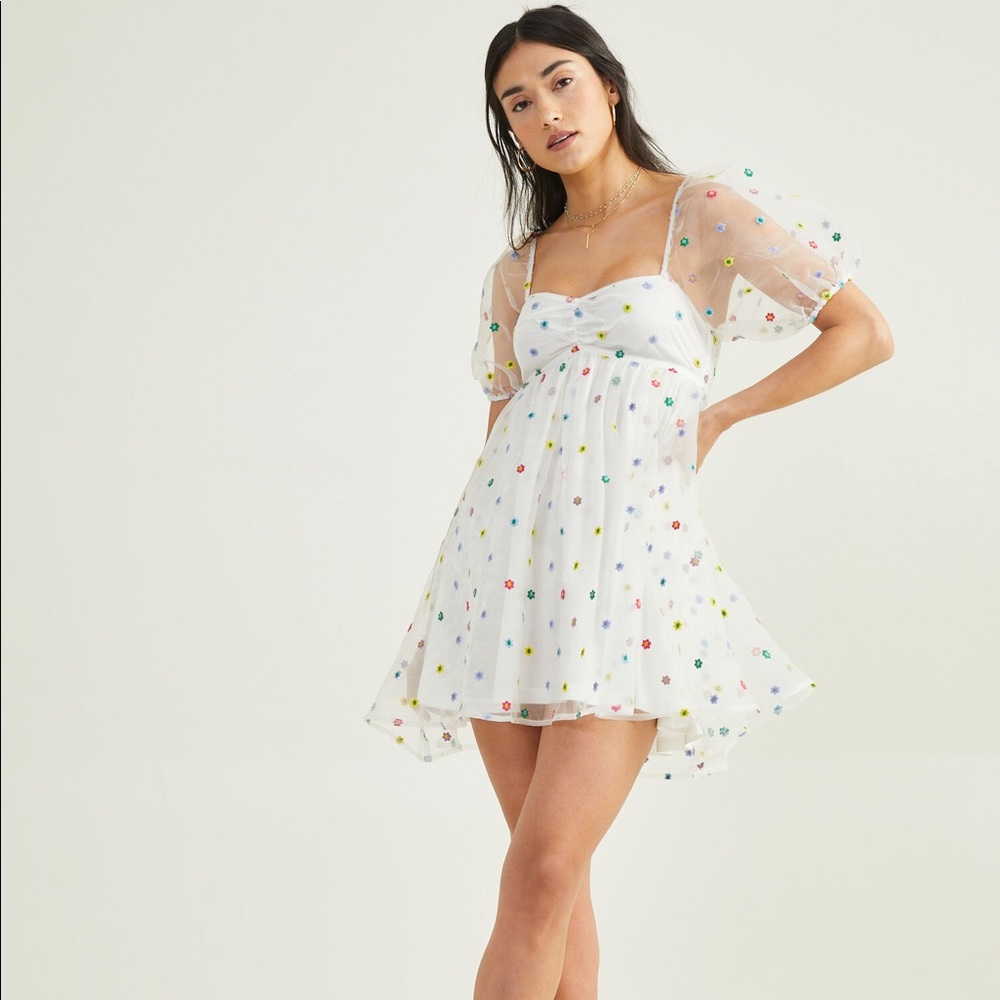 Altar’d State Macy Puff Sleeve Dress